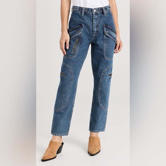 RE/DONE Racer Taper Jean in Midway NWOT